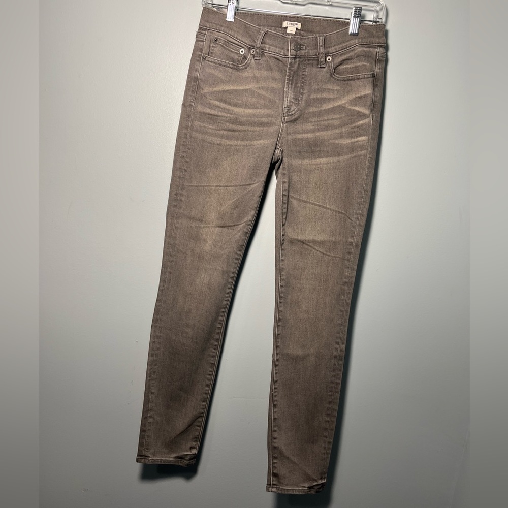 • J. Crew Gray Skinny Jeans New With Tags